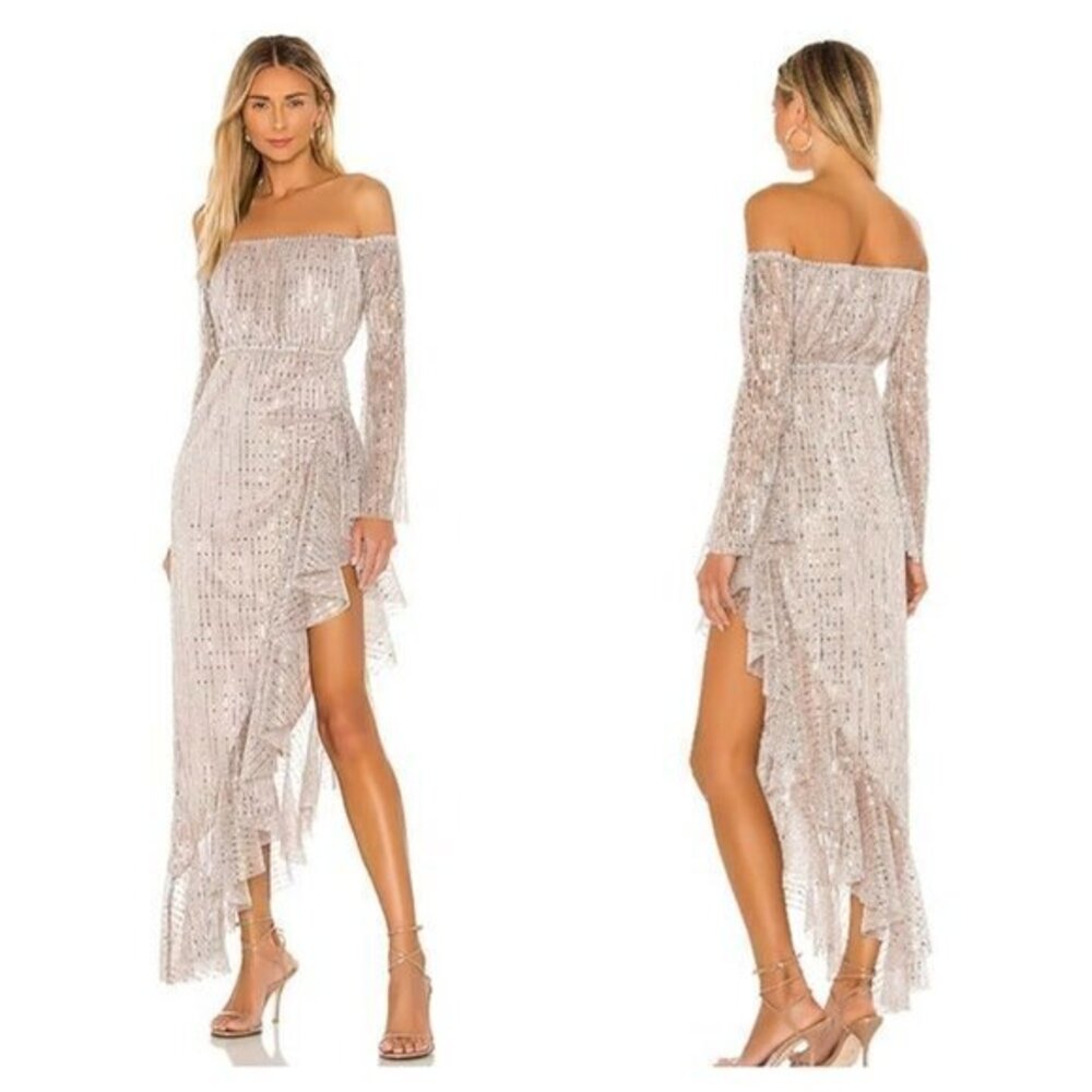 Michael Costello x REVOLVE Shiva Maxi Dress - Mauve